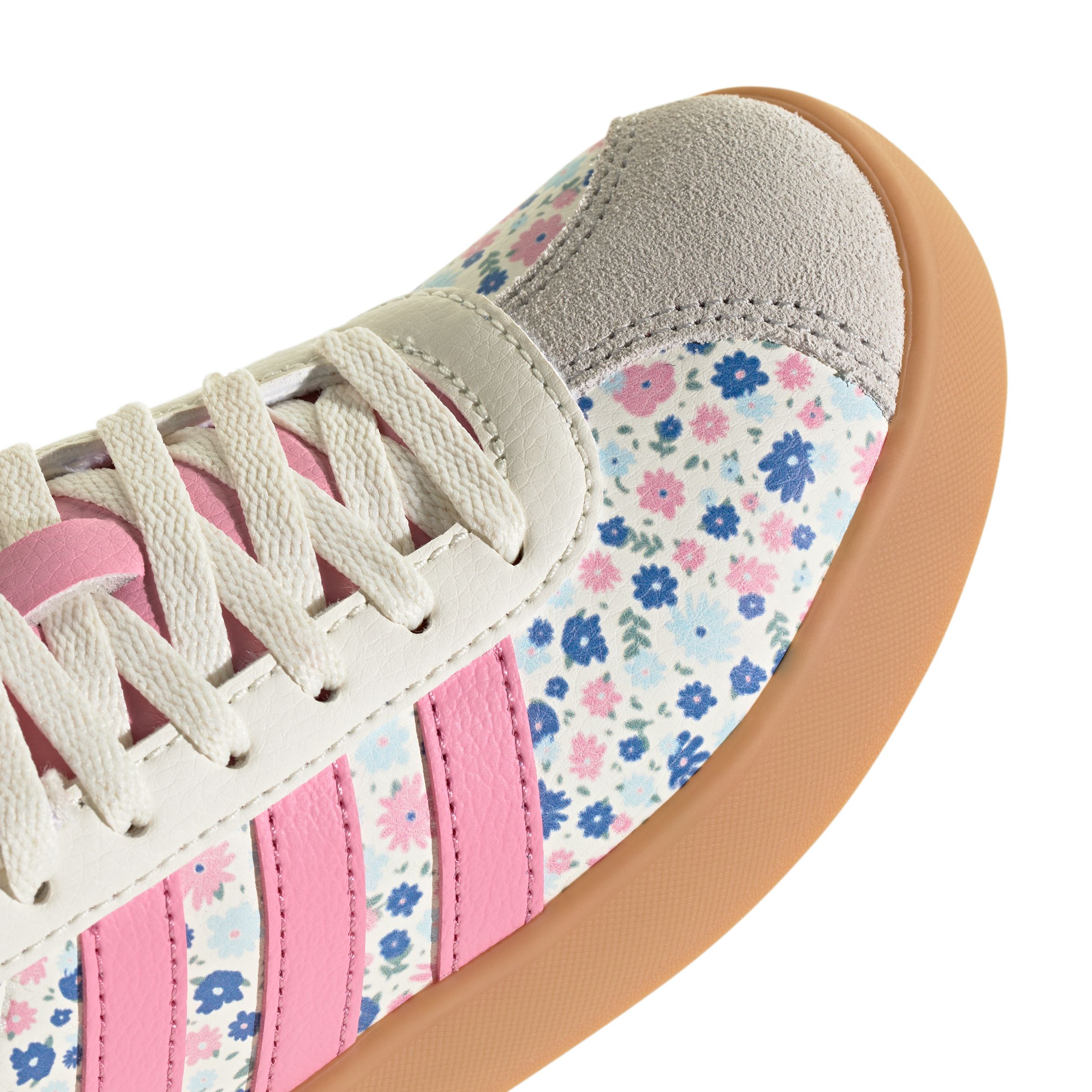 adidas Girls' VL Court 3 Floral Shoes