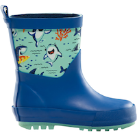 Ripzone Kids' Toddler Bo Rain Boots, High Top, Slip On, Rubber, Waterproof, Pull Handles Side_Right