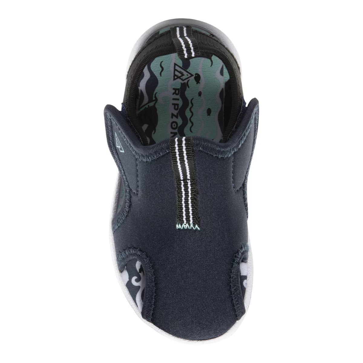 Ripzone Kids' Toddler Shoreline Slides/Sandals, Boys'/Girls', Closed Toe, Velcro