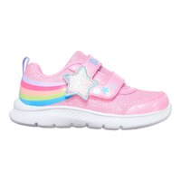 Skechers Kids' Toddler Comfy Flex 2.0 Starry Skies Shoes, Slip On, Running, Velcro Side_Right