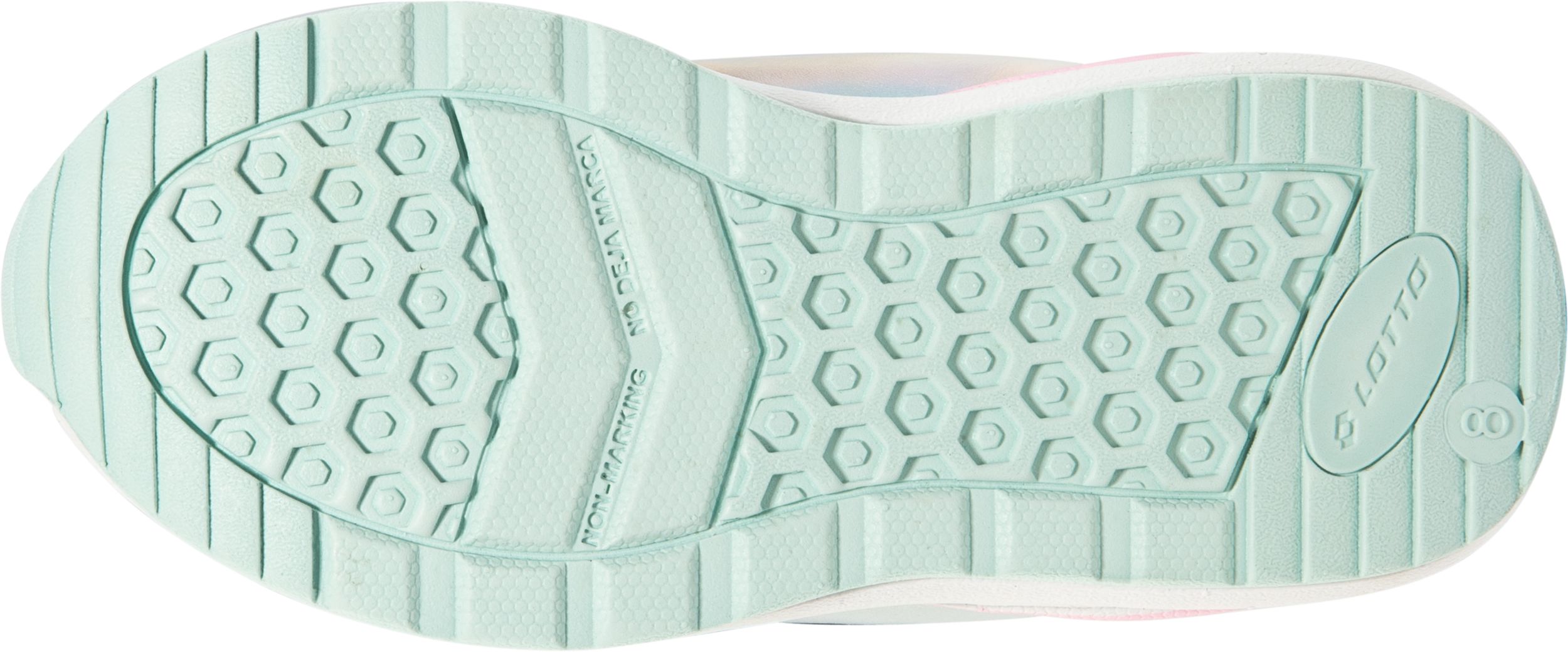 Lotto Kids' Toddler Aria Shoes, Running, Velcro, Mesh, Lightweight, Memory Foam