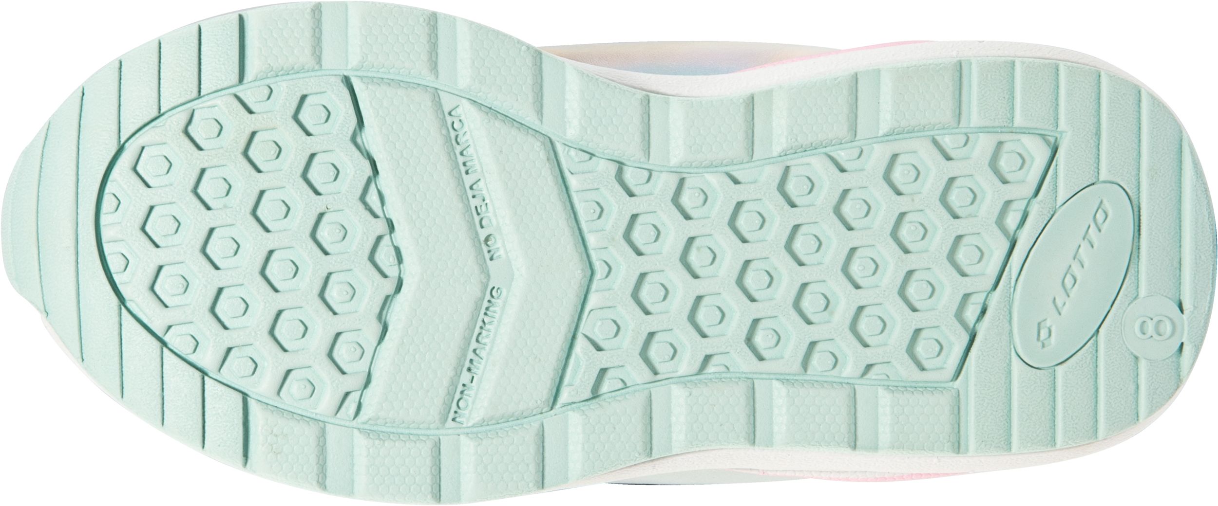 Lotto Kids' Toddler Aria Shoes, Running, Velcro, Mesh, Lightweight, Memory Foam