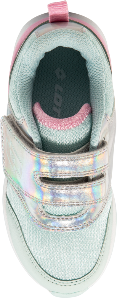 Lotto Kids' Toddler Aria Shoes, Running, Velcro, Mesh, Lightweight, Memory Foam