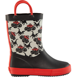 Ripzone Kids' Toddler Neil Rain Boots, High Top, Slip On, Rubber, Waterproof, Pull Handles Side_Right