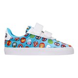 adidas Kids' Toddler Vulc Raid3R CF Superhero Shoes, Slip On, Walking, Running, Velcro Side_Right