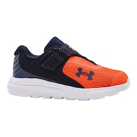 Under Armour Kids' Toddler Outhustle Shoes, Running, Velcro, Mesh, Breathable, Durable Side_Right
