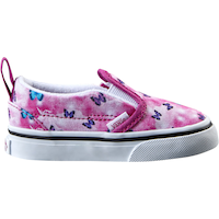 Vans Kids' Toddler V Skate Shoes, Sneakers, Girls', Slip On, Velcro Side_Right