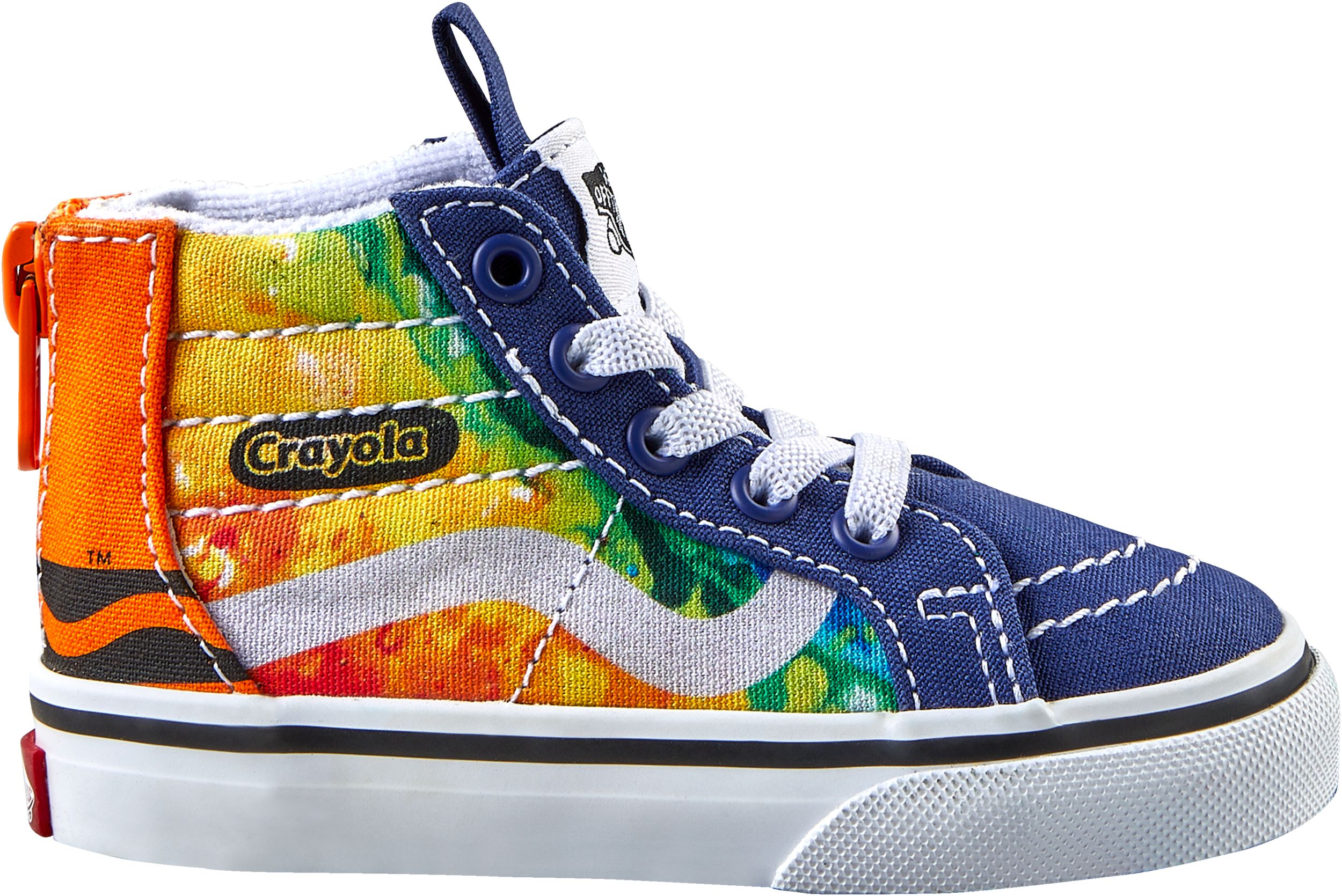 Crayola sk8 hi vans deals