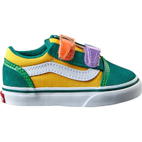 Vans x Crayola Kids' Toddler Old Skool V Skate Shoes, Sneakers, Boys', Velcro Side_Right