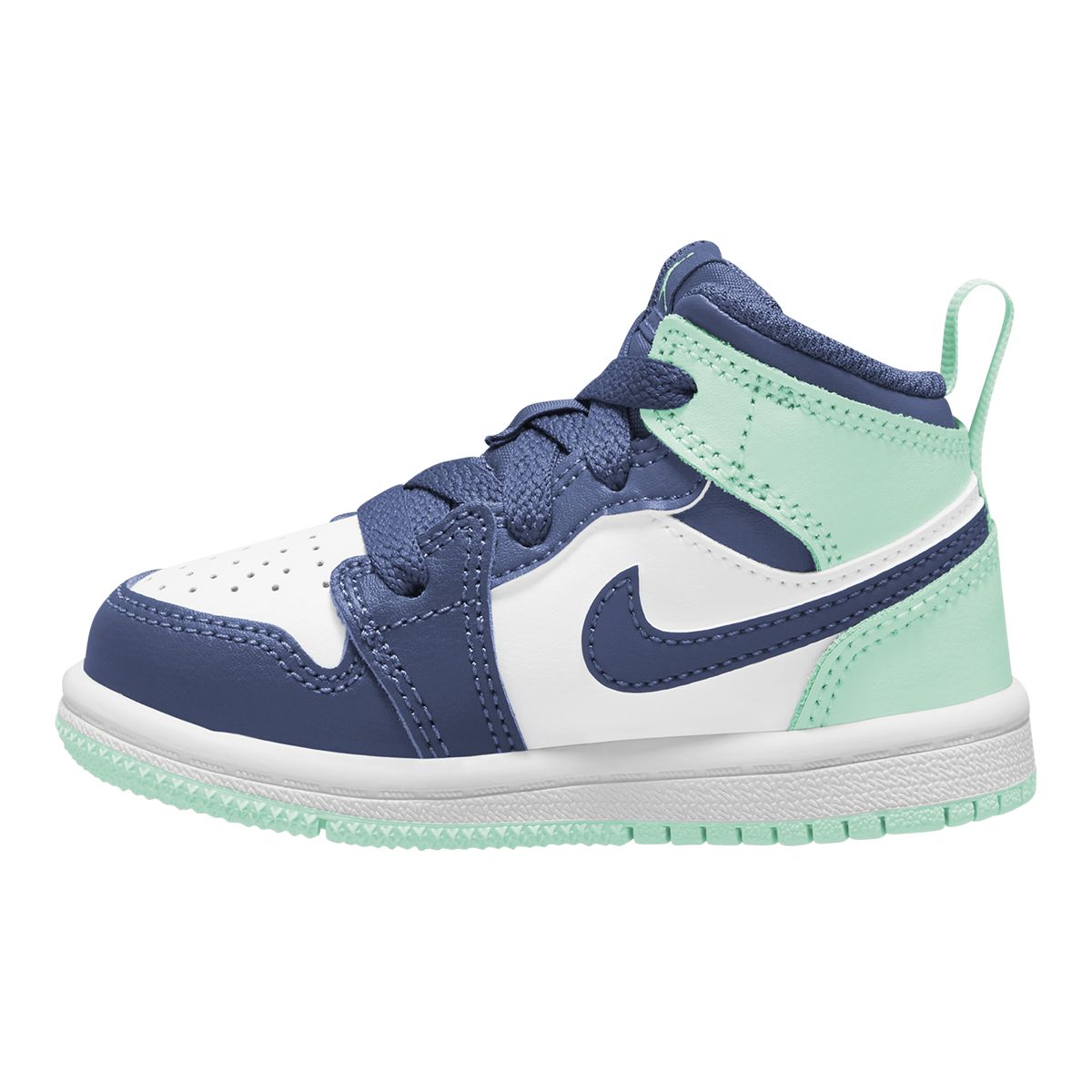 Nike Kids' Toddler Jordan 1 Shoes, Mid Top, School/Casual, Lace Up, Non-Slip