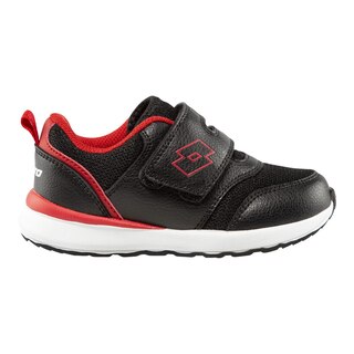 LOTTO Shoota K Scarpe Ginnastica Unisex Bambini - Lime E Bianco, 25 EU, Lacci Elastici E Velcro, Suola Non Colorante
