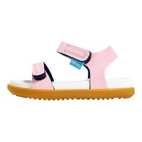 Native Kids' Toddler Charley Slides/Sandals, Girls', Velcro, Heel Strap Side_Left