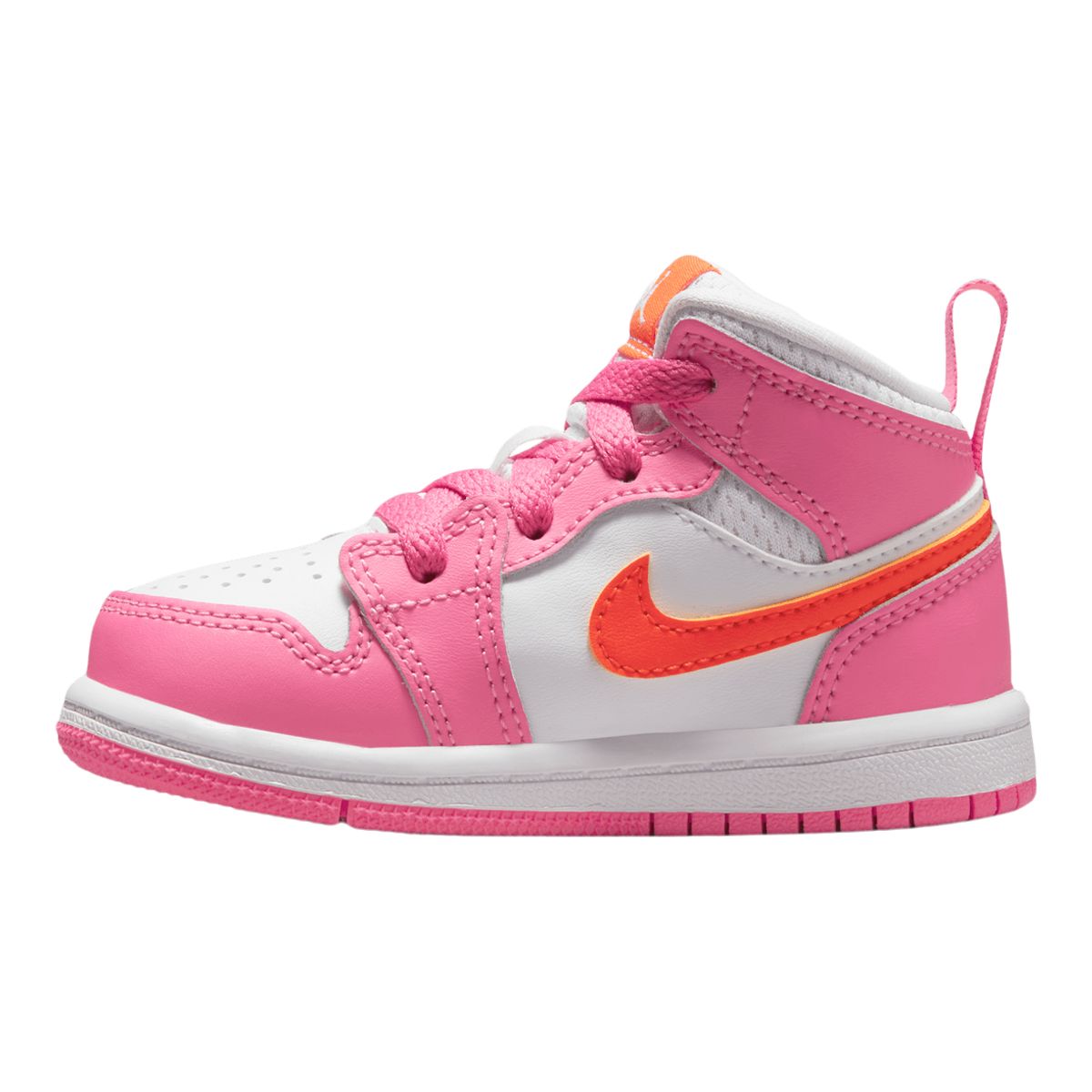 Nike Kids' Toddler Jordan 1 Mid Shoes, Sneakers, Girls'