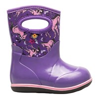 Bogs Kids' Toddler Classic Unicorn Winter Boots, Girls', Waterproof, Snow Side_Right