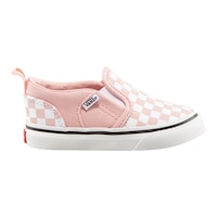 Vans Kids' Toddler Asher V Skate Shoes, Sneakers, Girls', Velcro Side_Right