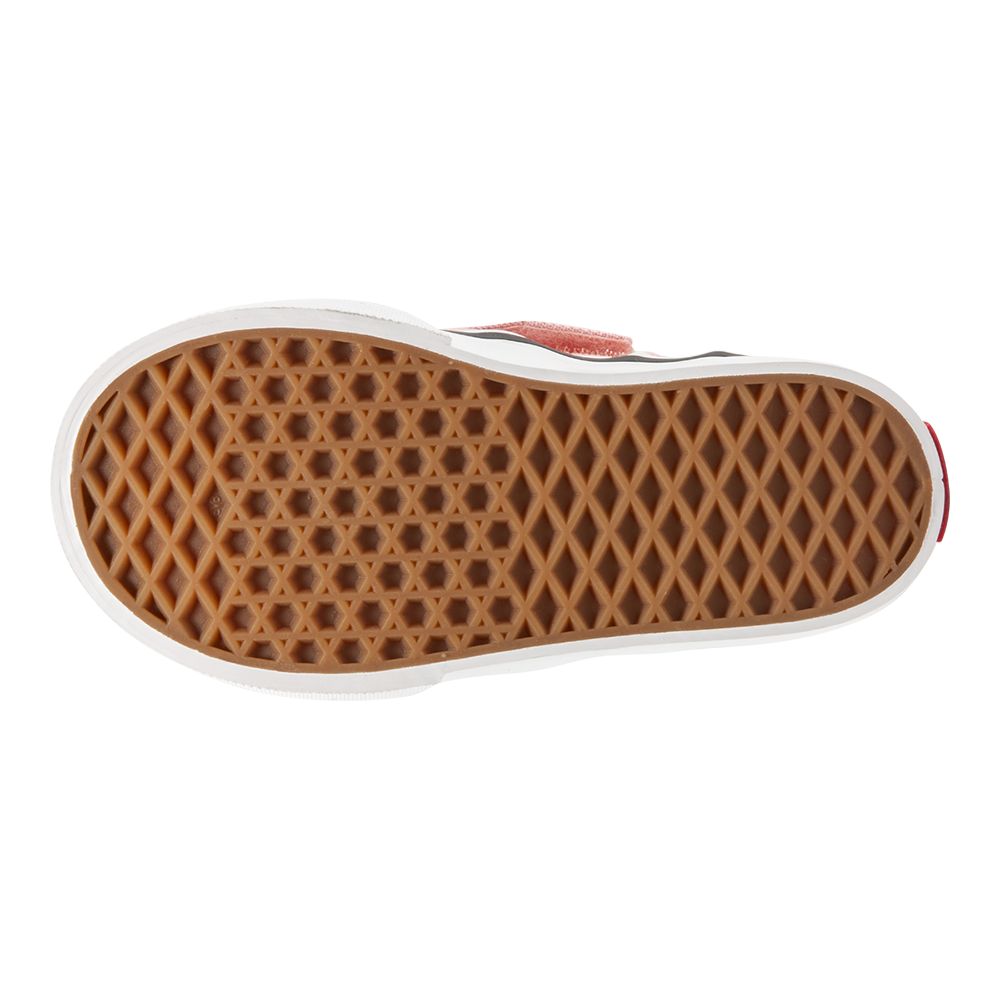 Vans Kids' Toddler Asher V Skate Shoes, Sneakers, Girls', Velcro