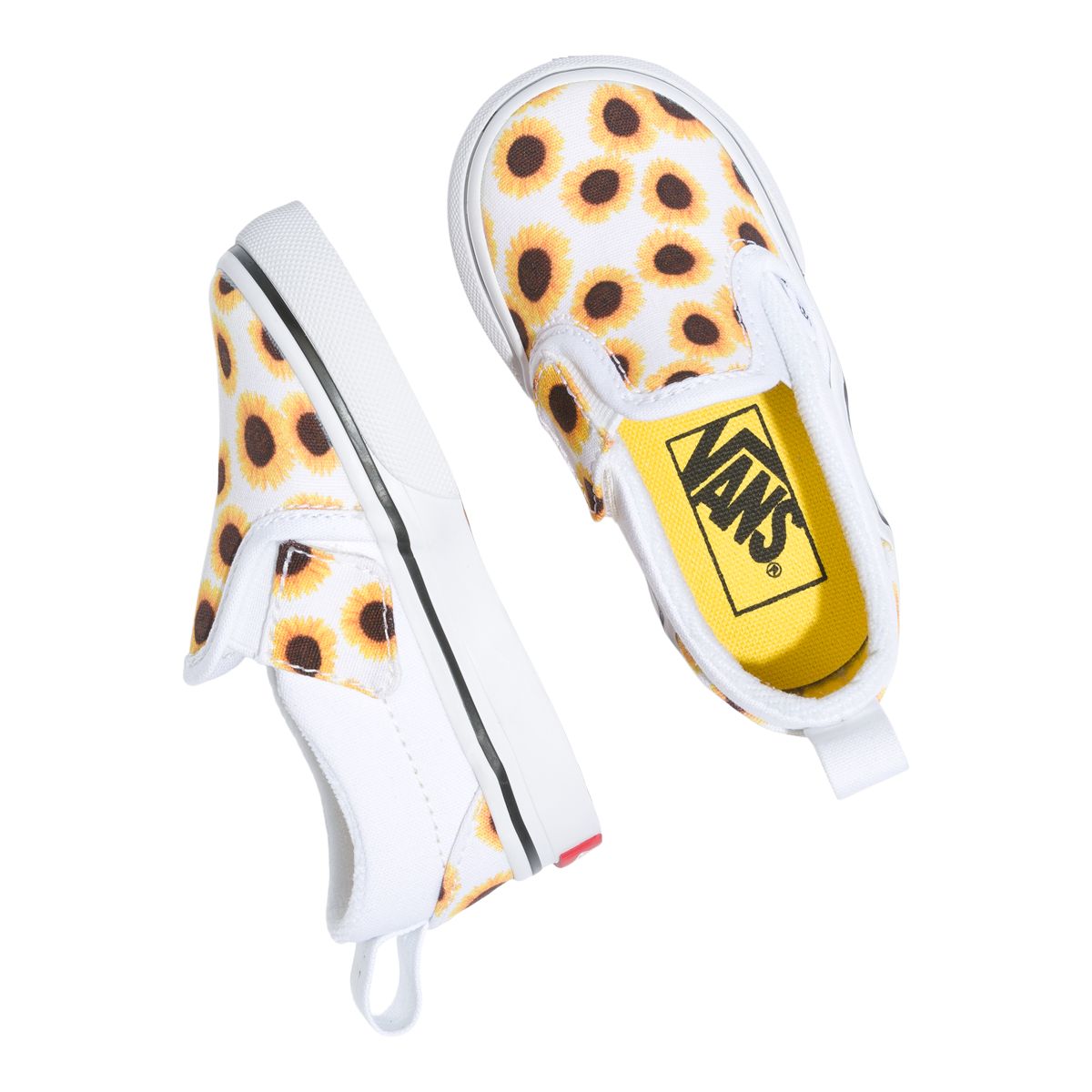 Vans Kids' Toddler V Skate Shoes, Sneakers, Girls', Slip On, Velcro