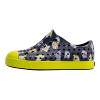 Native Shoes Toddler Kids' Jefferson Star Wars Mando All Over Print Lightweight Slip On Shoes Side_Left