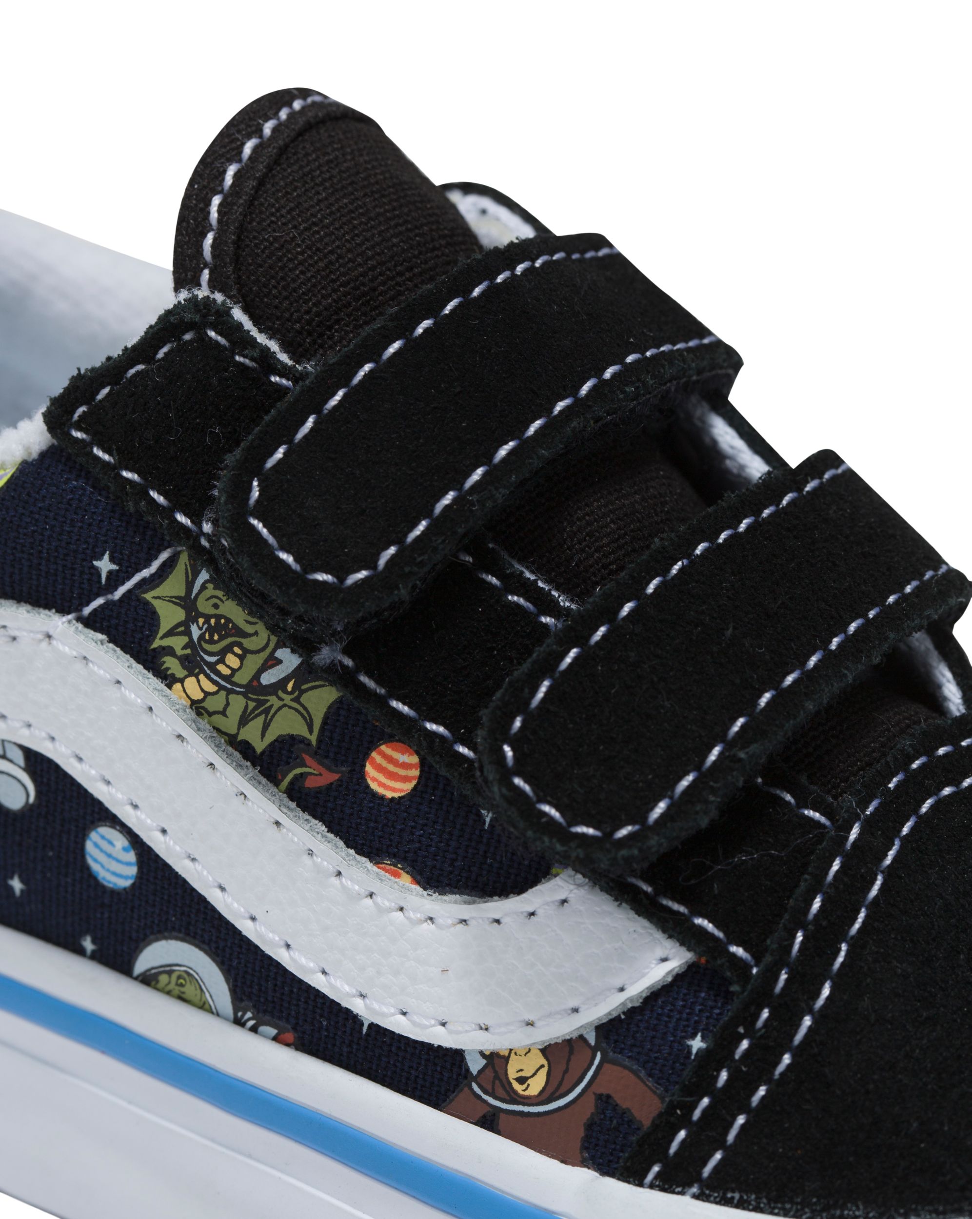 Vans Toddler Kids' Old Skool V Glow Skate Shoes