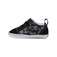 Vans Toddler Kids' Old Skool Crib Cosmic Zoo Skate Shoes Side_Left