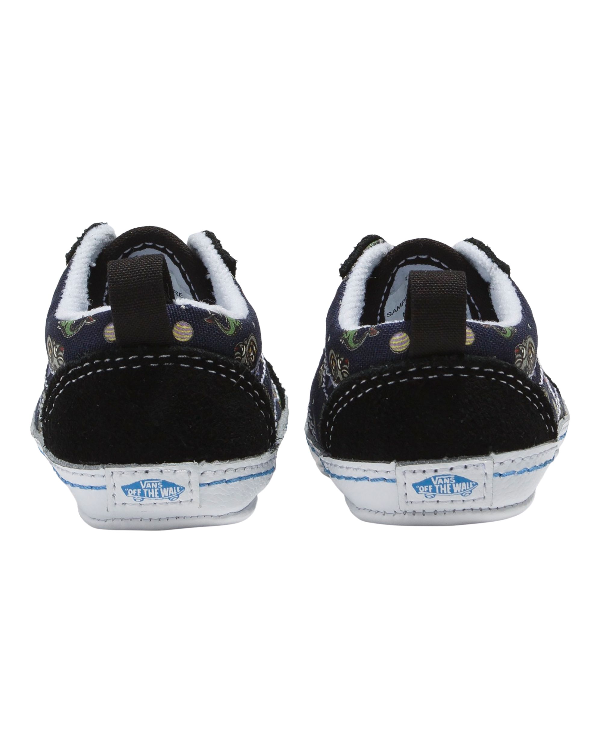 Vans Toddler Kids' Old Skool Crib Cosmic Zoo Skate Shoes