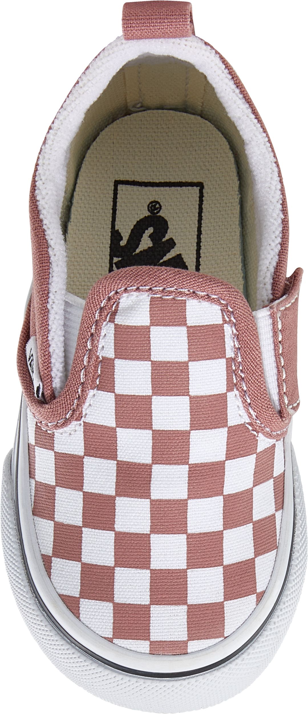 Vans Kids' Toddler Slip-On Checkerboard Casual Shoes, Sneakers
