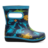BOGS Toddler Kids' Skipper II Super Dino Rain Boots Side_Right