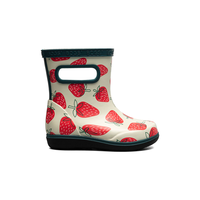 BOGS Toddler Kids' Skipper II Strawberries Moss Rain Boots Side_Right