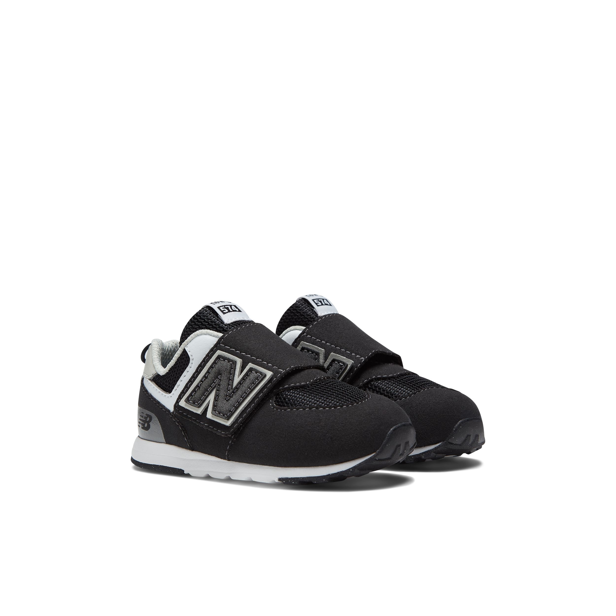 New balance kids' 574v1 essentials hook and loop clearance sneaker