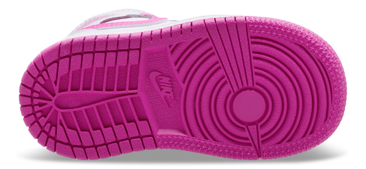 Nike Kids' Toddler Air Jordan 1 Mid AthleticShoes, Sneakers