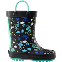 Ripzone Toddler Kids' Rainy Day Rain Boots Side_Right