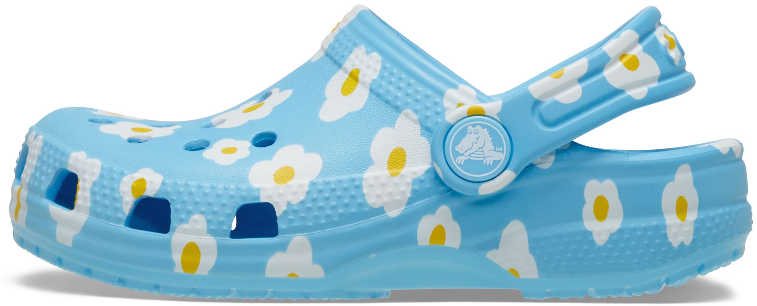 Crocs Kids' Grade School Classic Daisy Tinted Glass Clogs