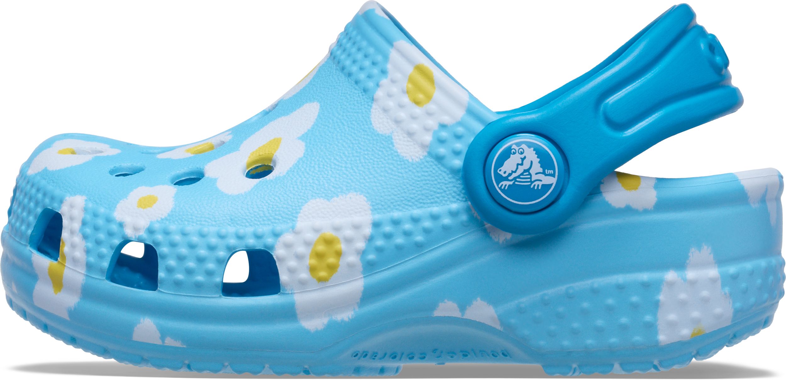 Crocs Kids' Grade School Classic Daisy Tinted Glass Clogs