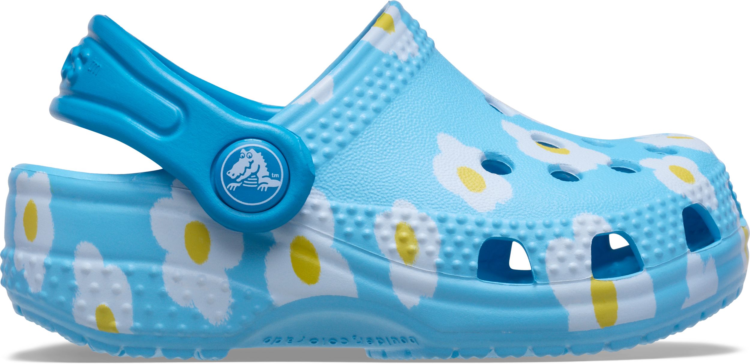 Crocs Kids' Grade School Classic Daisy Tinted Glass Clogs
