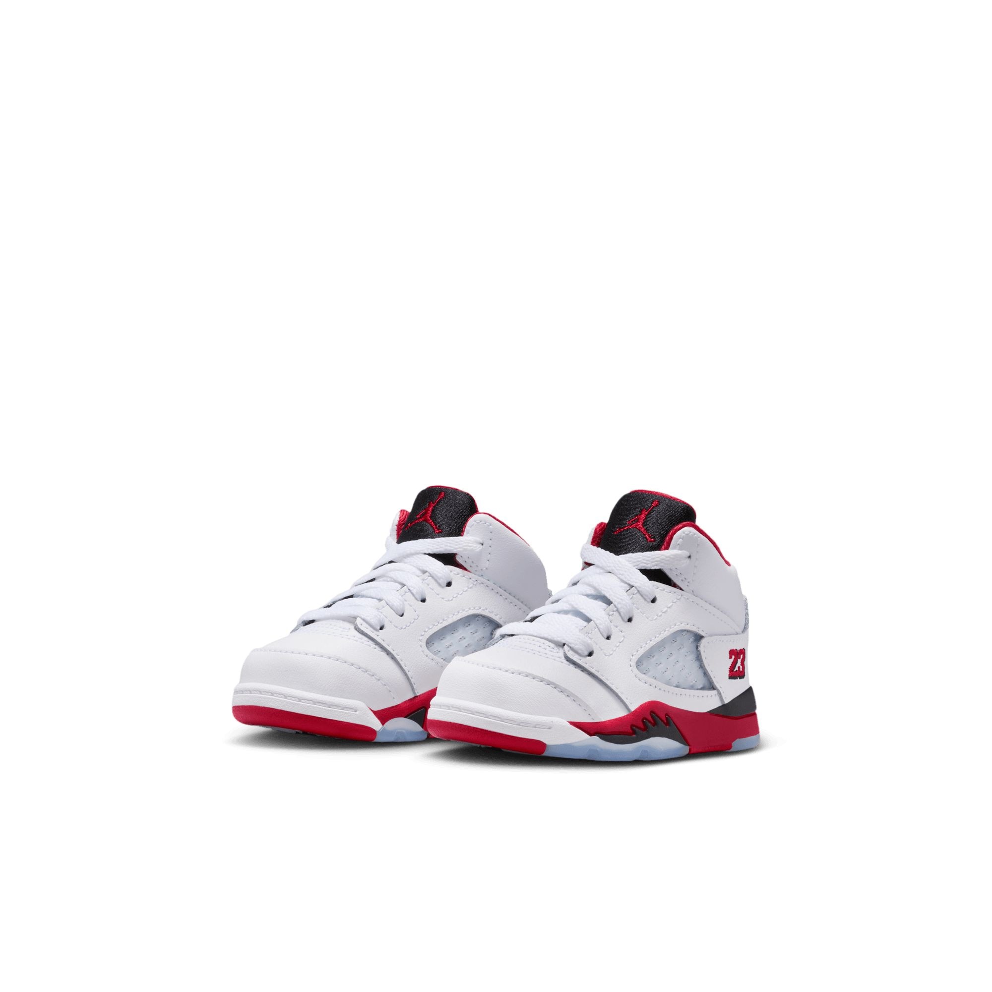 Air Jordan 5 Retro "Fire Red" Kids' Toddler Basketball Shoes