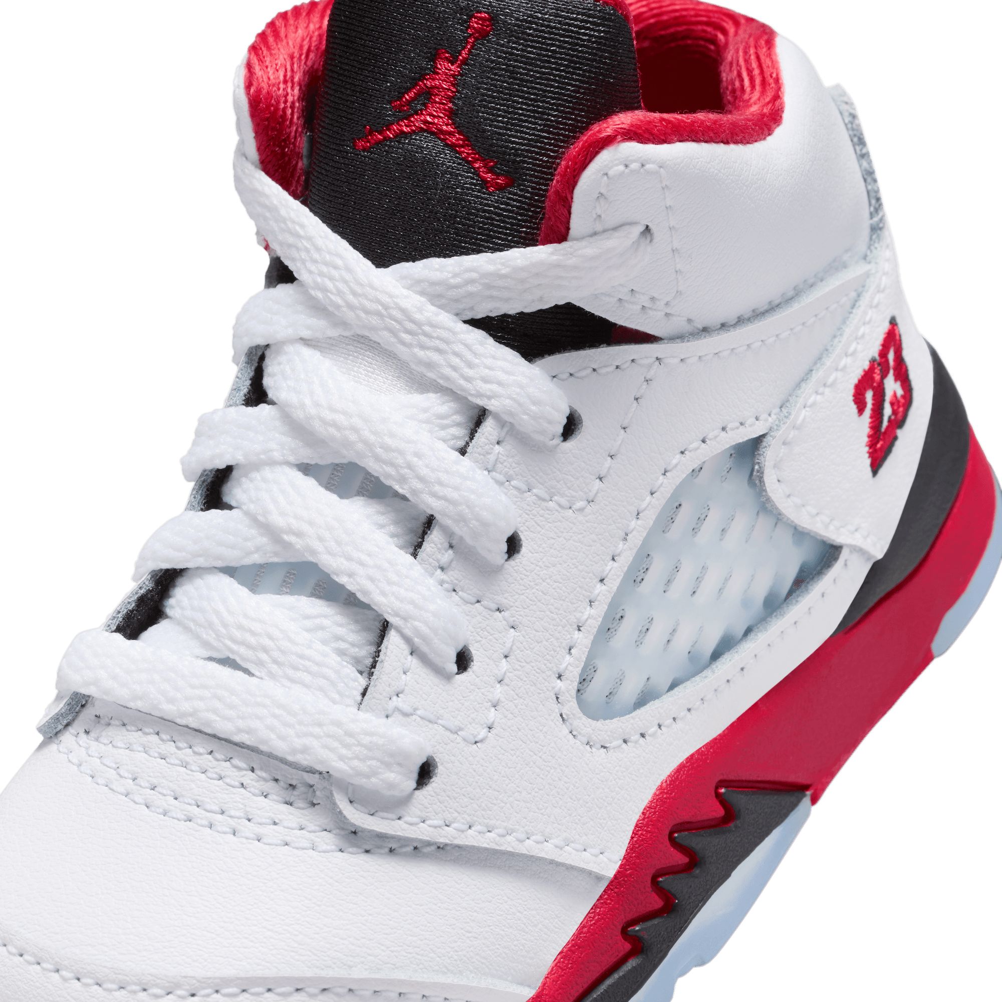 Air Jordan 5 Retro "Fire Red" Kids' Toddler Basketball Shoes
