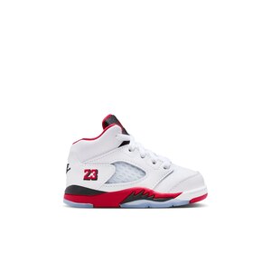 Air Jordan 5 Retro "Fire Red" Kids' Toddler Basketball Shoes