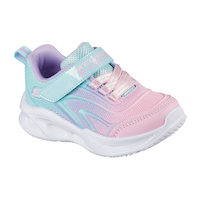Skechers Toddler Kids' Sola Glow Shoes Front_Angled_Right