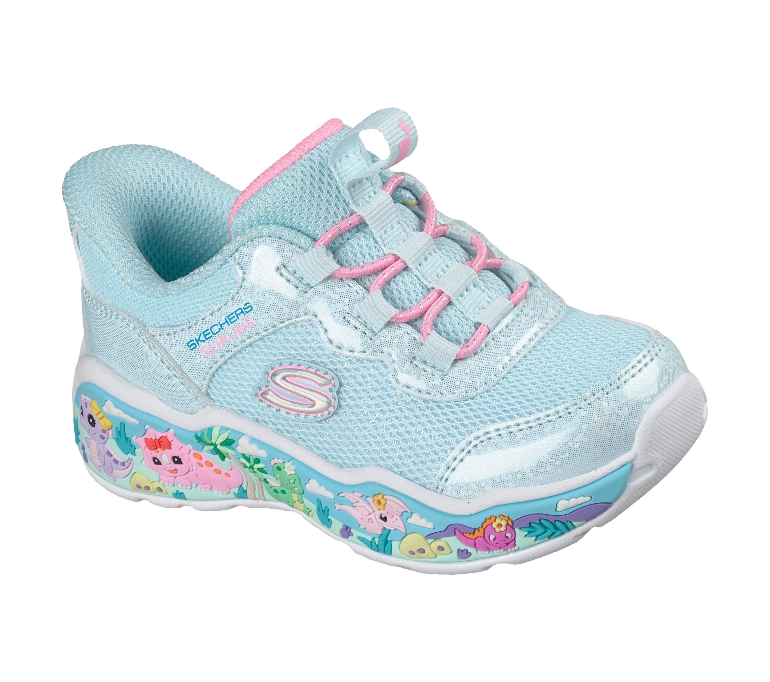 Skechers Toddler Kids' Play Scene Slip-in Shoes with Memory Foam Cushion