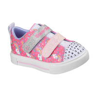 Skechers Toddler Kids' Twinkle Toes Shoes Front_Angled_Right