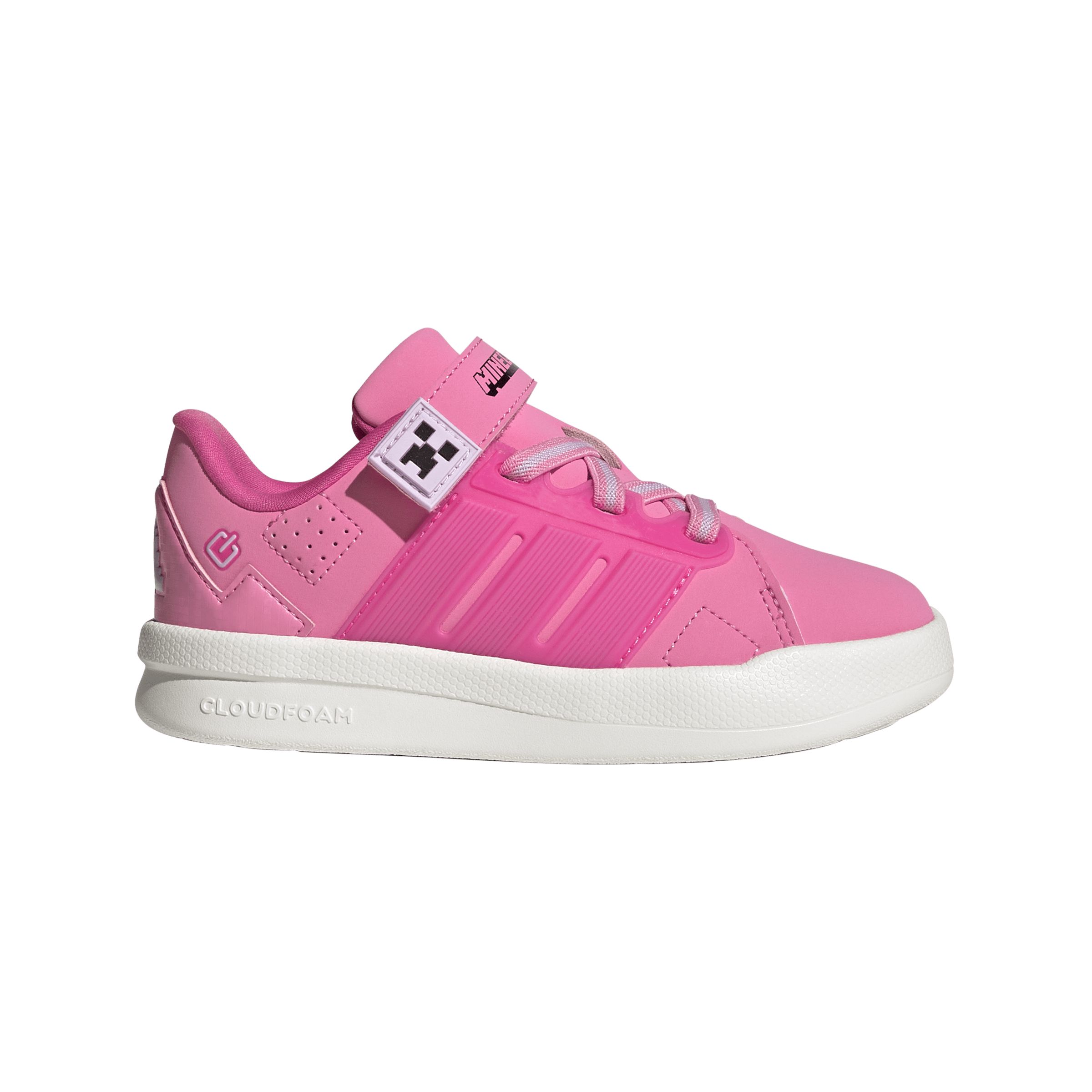 adidas Toddler Kids' Minecraft Lightorama Elastic Laces Shoes Side_Right