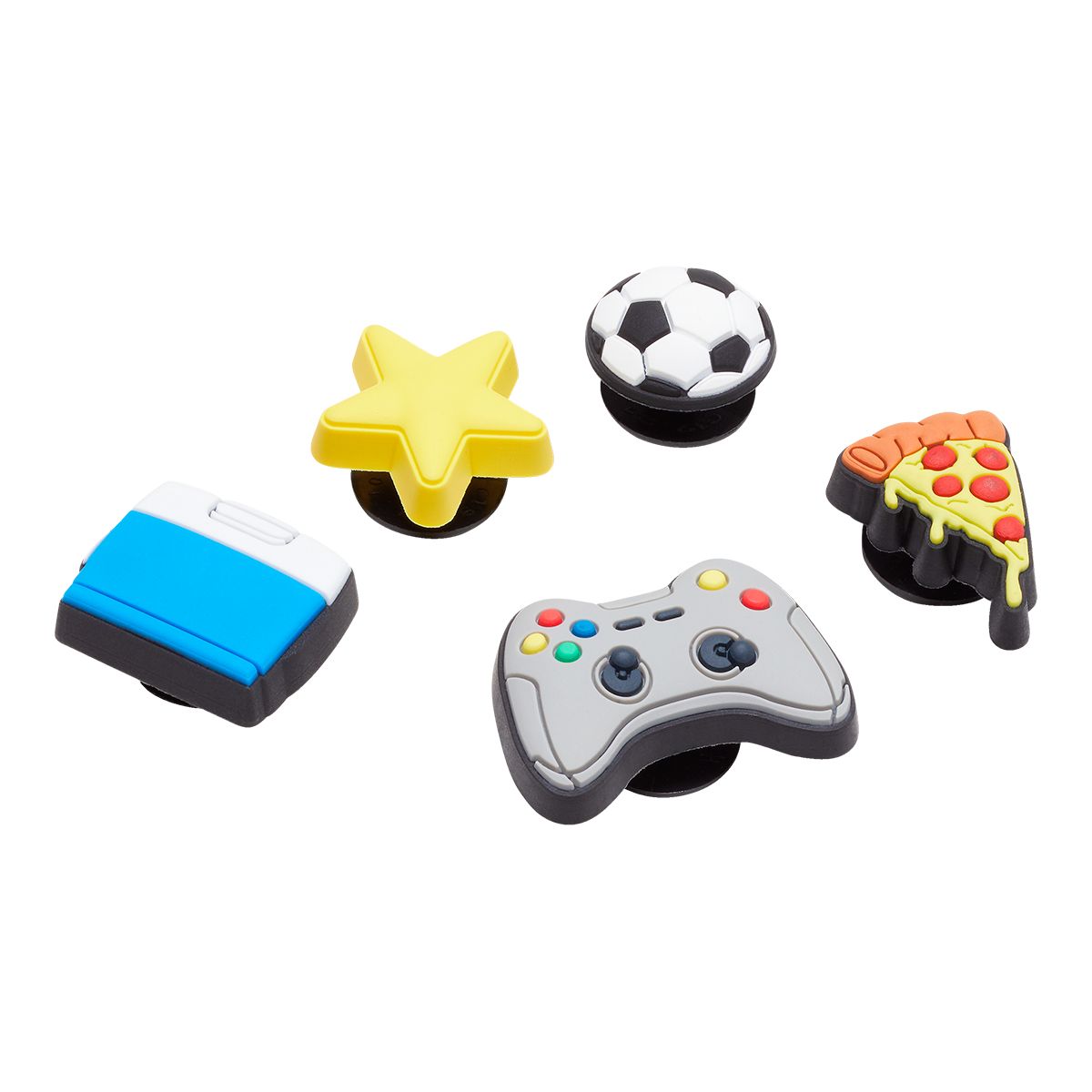 Crocs Soccer All Star Jibbitz Charms - 5 Pack