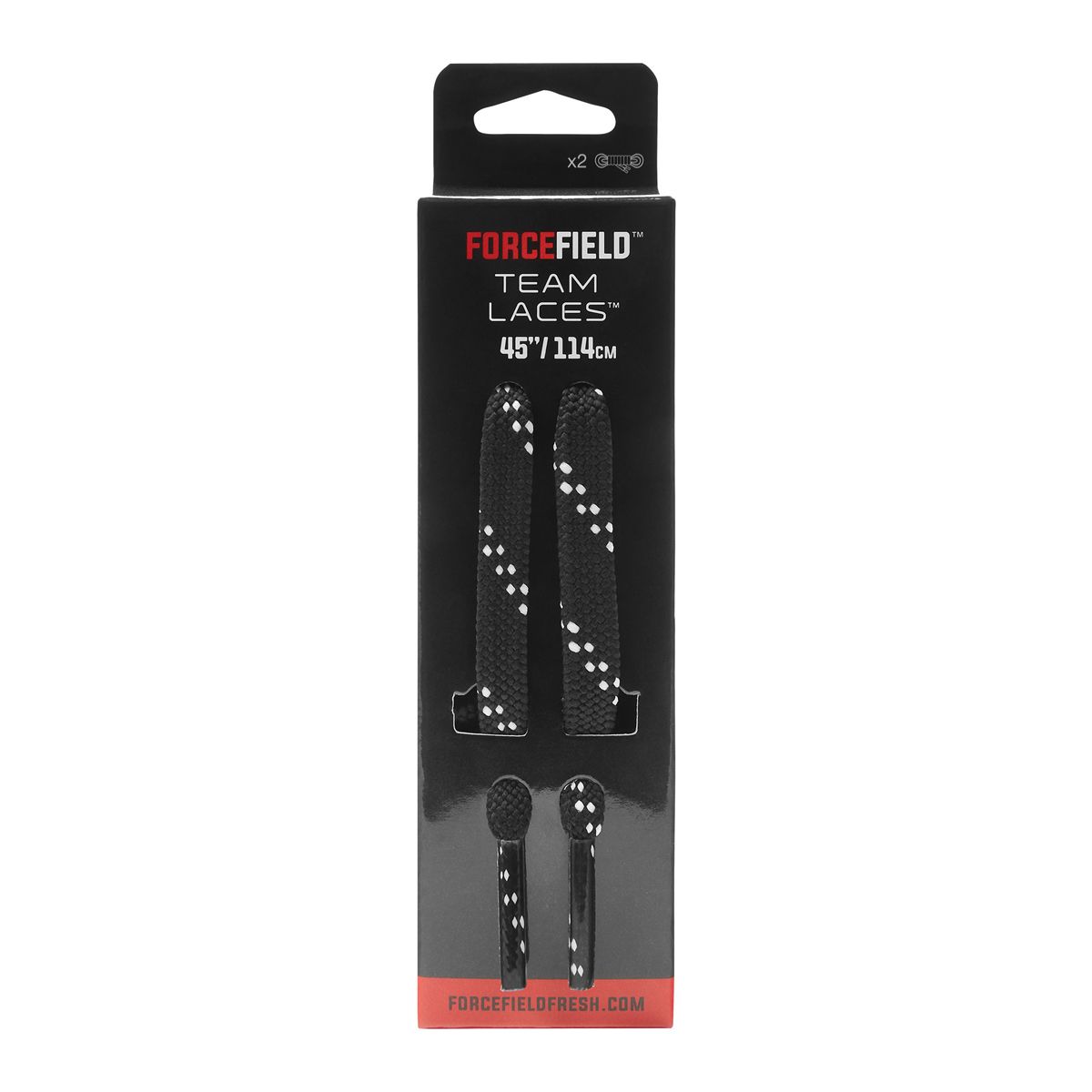 ForceField Speck Flat Team 45 Inch Shoe Laces
