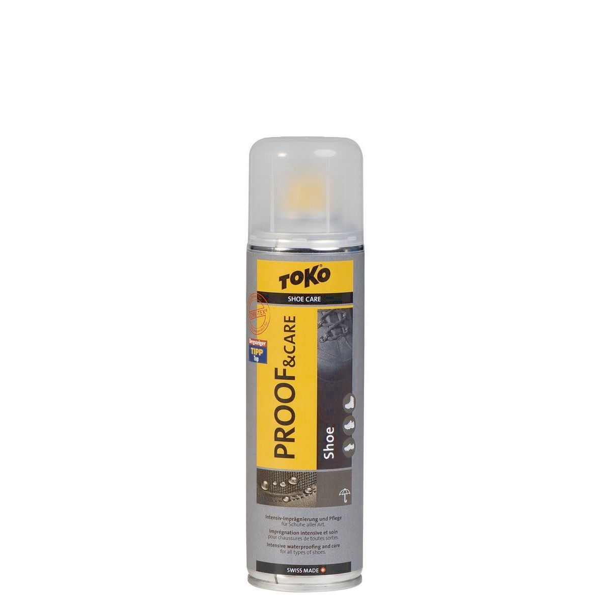 Toko Shoe Proof & Care 250 ml, Waterproofing Front_Flat