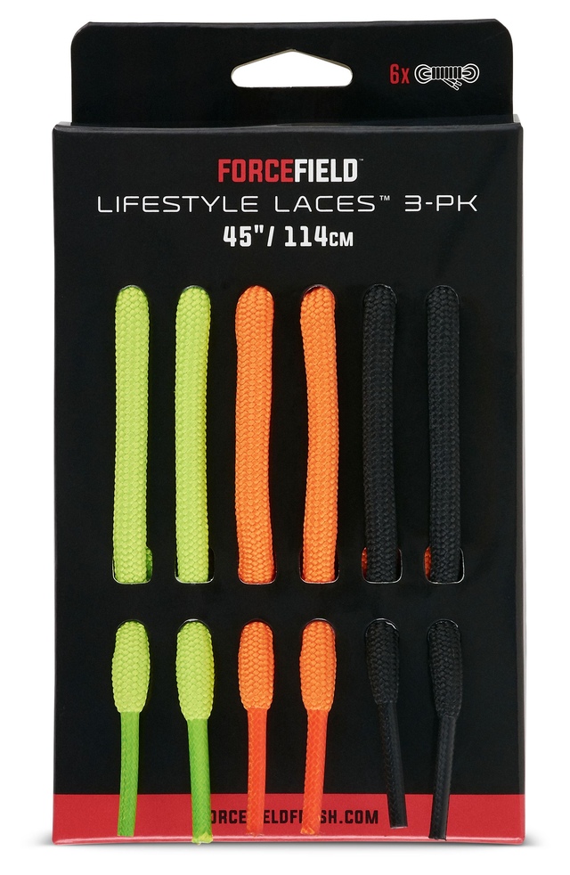 FORCEFIELD Lifestyle 45 Inch Round Laces Front_Flat