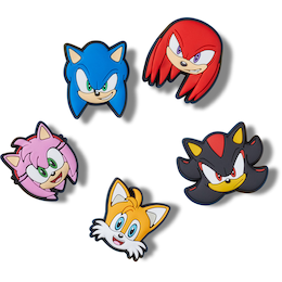 Crocs Sonic The Hedge Hog Jibbitz™ Charms - 5pk