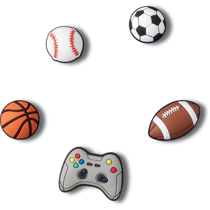 Crocs Sports Jibbitz™ Charms - 5pk