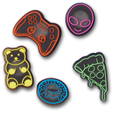 Crocs LED Dude Bro Jibbitz™ Charms - 5pk Front_Flat