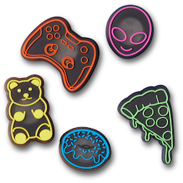 Crocs LED Dude Bro Jibbitz™ Charms - 5pk