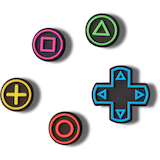 Crocs Jibbitz Game Controller 5pk Overhead_Flat